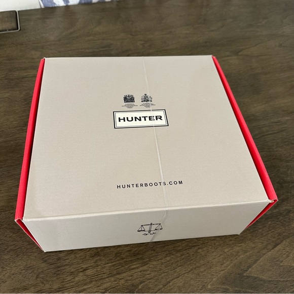 NIB Hunter 'First Gloss' Black Rain Boot Toddler Multiple Sizes 8 and 9 - Picture 12 of 14